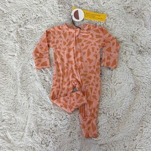 Bamboo Brixton Phoenix Heart Zippy Size 0/3 Months